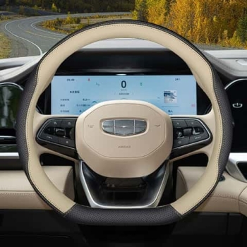 Bọc vô lăng Geely Okavango